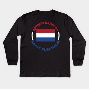 PATRON SAINT OF NETHERLANDS Kids Long Sleeve T-Shirt
